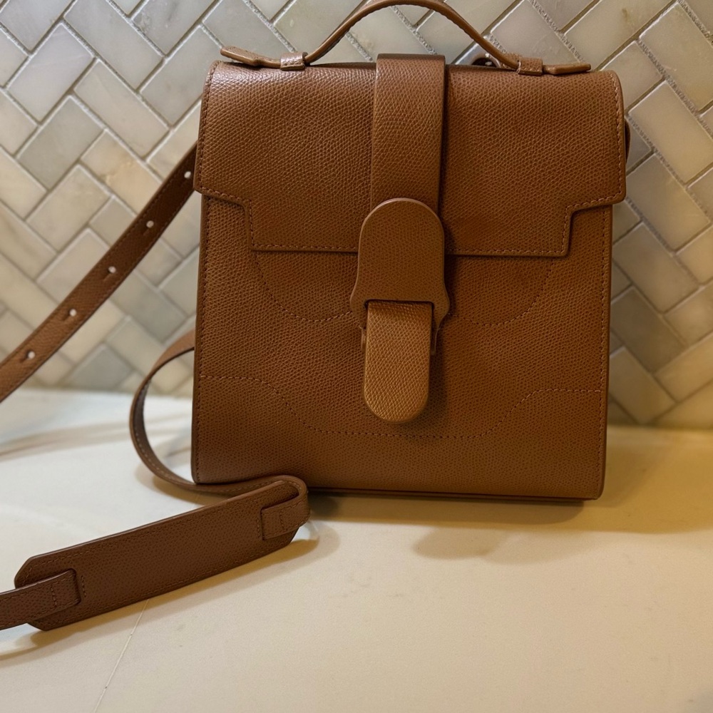 Senreve Brown Leather Purse